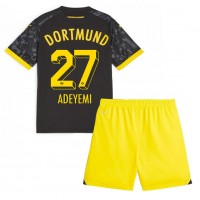 Borussia Dortmund Karim Adeyemi #27 Bortadräkt Barn 2023-24 Kortärmad (+ Korta byxor)